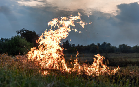 Incendio sul Monte Barone, fiamme verso baite e rifugio
