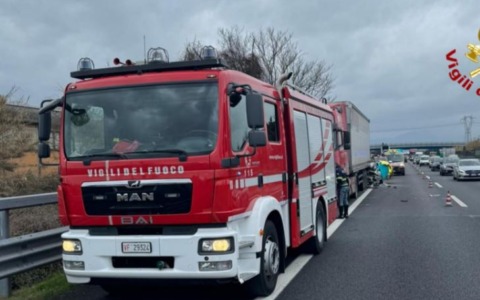 Incendio sul Monte Barone, sopralluogo di Marco Gabusi
